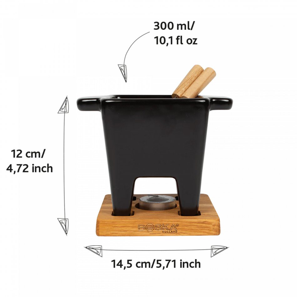 Tapas Fondue Nero