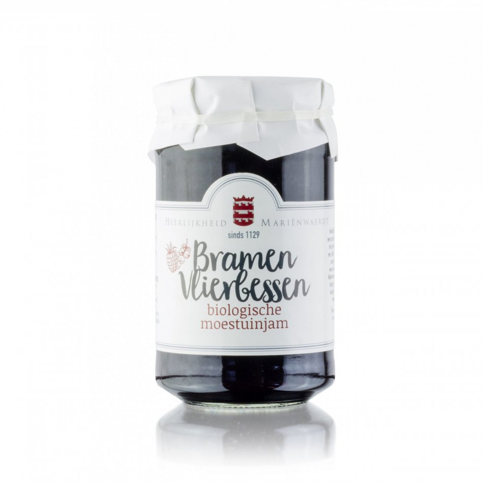 Biologische moestuinjam – Bramen & vlierbessen