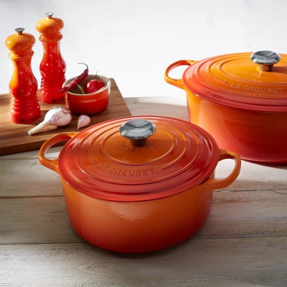 Braadpan Rond Oranje