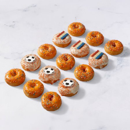 Mini Oranje Donuts