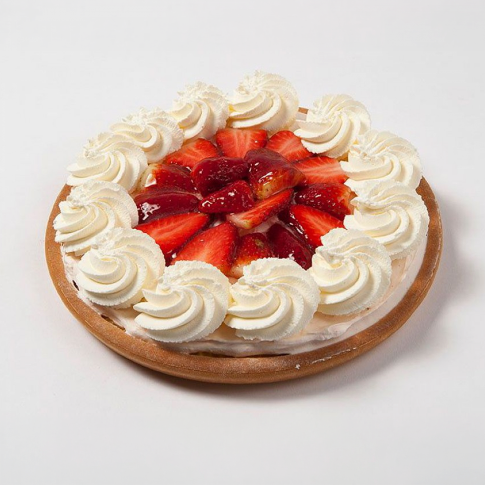 Aardbeienvlaai 10 personen
